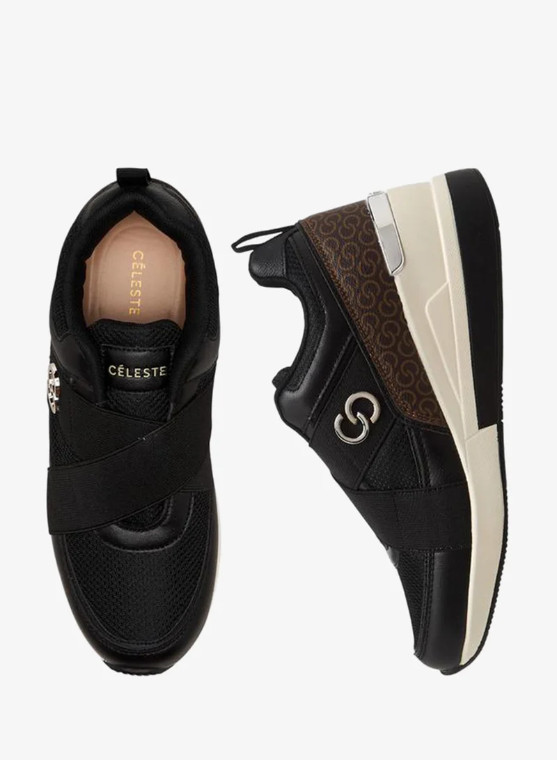 Celeste Women Wedge Heel Ankle Sneakers